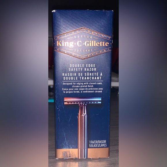 King C Gillette NEW Double Edge Safety Razor 🪒 - Picture 2 of 4